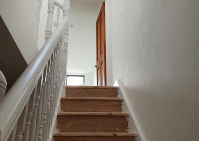Portslade Paint Perfection - stair wall paint