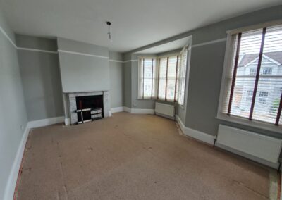 Portslade Paint Perfection - living room paint job