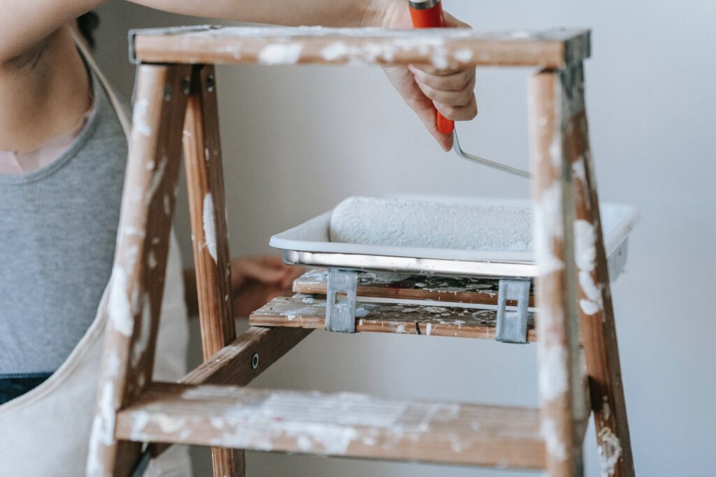 Painting roller technique